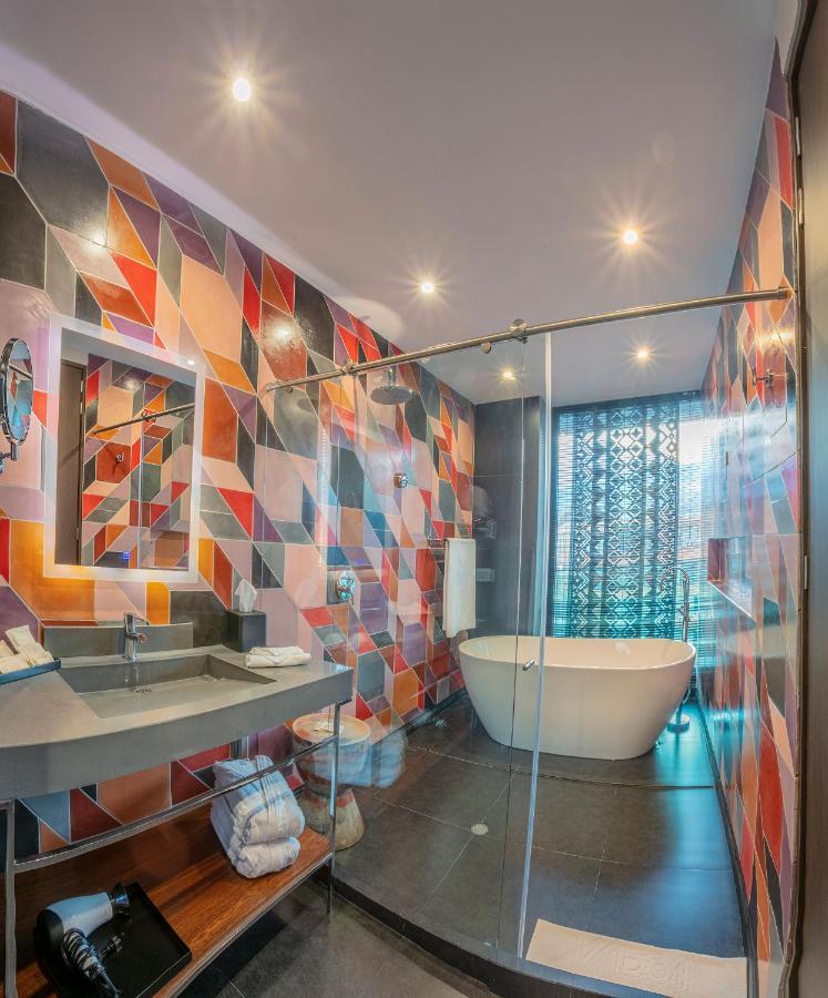 Hotel V1501 Pasto Esterno foto Bathroom